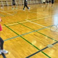体育館でスポーツ🏀