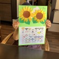 ８月カレンダー制作
