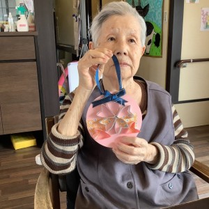 桜飾り作り